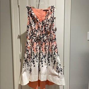 White House Black Market high to low spring dress.
